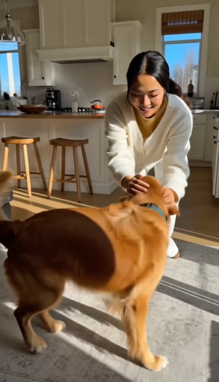 My golden retriever goes crazy for it.